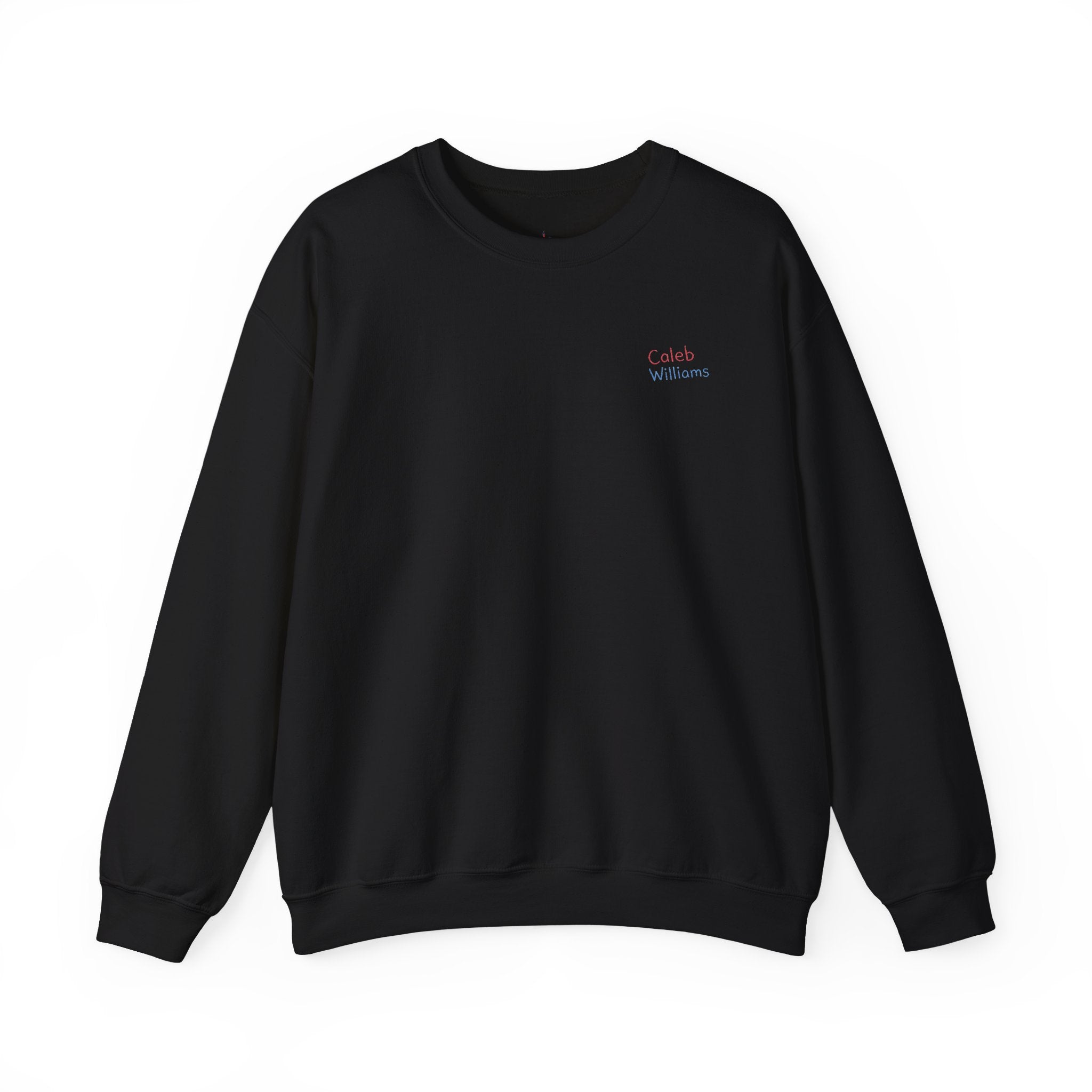 Caleb Williams Chicago Bears Crayon-Style Crewneck Sweatshirt